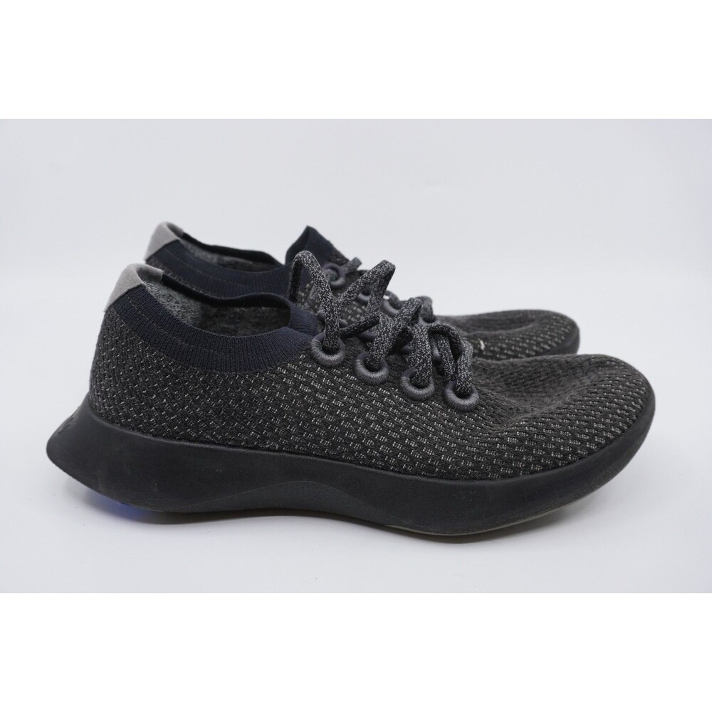 Allbirds Tree Dasher Womens Size 8.5 Running Shoes Sneakers Obsidian Black